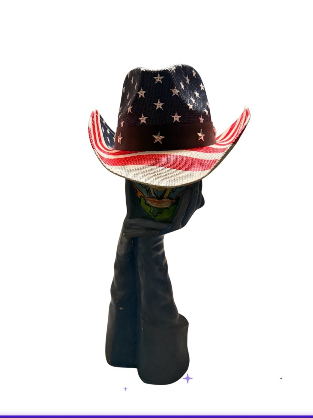 Fluffy sense, cowboy/cowgirl Western hat